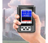Garvee Compteur Geiger XR1-B noir - Détecteur de radiation nucléaire haute précision, dosimètre numérique portable avec alarme - Pour rayons X, bêta, gamma, sécurité, surveillance scientifique,