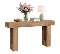 Garvee Console Étroite, Table d'appoint pour Canapé, Table Console en Bois de Rangement Rustique avec Étagère Ouvertes pour Couloir Chambre Salon