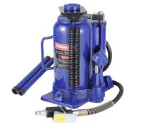 Garvee Cric Bouteille pneumatique hydraulique - Levage Rapide & Usage intensif - Pompe Manuelle intégrée, Cylindre en Ligne - 20T, Hauteur 26-51 cm - pour Voiture, Camion, SUV, remorque, Atelier -
