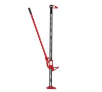 Garvee Cric Fermier à Levier 1,3 Tonnes, Cric Multi-Usage 3000 kg Tout-Terrain, en Acier Fonte 13,9kg, Hauteur de Levage 12,2-135 cm pour Véhicules Utilitaires, ATV, 4x4, Tracteurs, Camions et Travaux