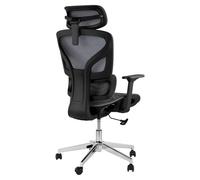Garvee Fauteuil De Bureau Ergonomique Tissu Mesh, Pivot 360° Appuie-Tête Réglable Capacité 350 Lbs