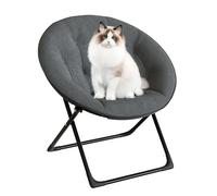 Garvee Fauteuil Pliant Fleuri pour Adultes, Grand Fauteuil Confortable avec Coussin en Coton Et Structure en Métal, Idéal pour La Chambre, Le Salon, La Salle De Jeux Ou Les Petits Espaces.