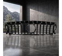 Garvee Front Centre Grille Gloss Black ABS Replacement for W117 C117 2013-2019