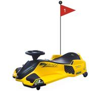 Garvee Kart Électrique Drift Enfant 24V, 5 Roues, Moteur Brushless 180W, Vitesse Réglable, Mode Dérive Stable, LED Avant/Arrière,