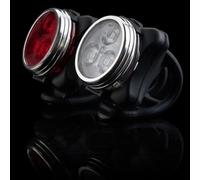 Garvee Lampe LED Rechargeable pour Collier ou Harnais de Chien - 4 Modes d'éclairage - Sécurité pour Promenade Nocturne - Accessoire extensionérieur pour Chiens - Lumineuxère Blanche