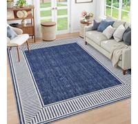 Garvee Living Room Rug 4x6, Foldable Printed Carpet for Living Room