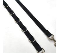 Garvee Lot de 3 Sangles de toilettage pour Chien et Chat - Harnais de sécurité réglable en Nylon - Anneaux Robustes pour Table ou baquet - Idéal Bain, séchage et Soins vétérinaires - Couleur : Noir