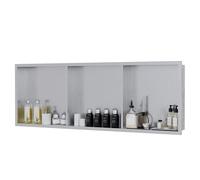 Garvee Niche De Douche Encastrée en Acier Inoxydable 304, Rangement Peinture Murale Vertical Salle De Bain, Résistante à La Rouille, Installation Facile, Finition Nickel Brossé