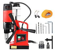 Garvee Perceuse magnétique portable 1300W pour accessoires de soudage automobiles - 40mm, 810 tr/min, force 2922lbf, double voie, idéale métal, bois, industrie ferroviaire - Outil professionnel - 40