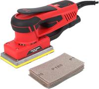 Garvee Ponceuse Vibrante 350w Moteur Brushless Faible Vibration 10000 tr/min Avec Papier Abrasif 12 Vitesses