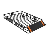 Garvee Porte-Bagages De Toit Universel Robuste en Acier - Panier De Chargement 200 LB pour Voiture, SUV, Camion, Camping-Car - Idéal Transport Bagages Et équipement Camping