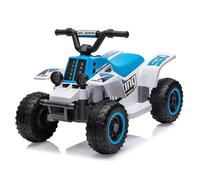 Garvee Quad Électrique Enfant 6V, Voiture Électrique pour Enfants avec LED Et Musique, 1,8 km/h avec Klaxon, Démarrage par Un Bouton, Longue Autonomie, ATV pour Enfants 3+ Ans