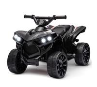 Garvee Quad Électrique Enfant, Voiture Électrique pour Enfants avec LED Et Musique,1.5-3 Km/h, Klaxon, ATV pour Enfants 3+