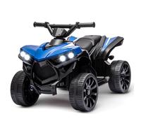 Garvee Quad Électrique Enfant, Voiture Électrique pour Enfants avec LED Et Musique,1.5-3 km/h, Klaxon, ATV pour Enfants 3+