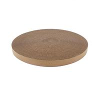 Garvee Recharge de griffoir Rond pour Chat - Carton ondulé Robuste Anti-griffures - Encourage Le comportement Naturel, pour Chats d'intérieur - Diamètre 40 cm, Hauteur 2,8 cm, 1 cœur de Rechange