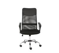 Garvee Sedia Ufficio Ergonomica in Rete Nera - Schienale Regolabile Con Supporto Lombare, Poggiatesta e Braccioli - Altezza e Inclinazione Regolabili, Portata 120kg - per Ufficio e CASA