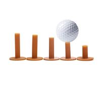 Garvee Support de Tee de Golf en Caoutchouc - Porte-Balle Stable - Réduit la Friction - Compatible avec Tapis d'entréeînement, Driving Range - Idéal pour intérieur/extensionérieur - Taille 83mm