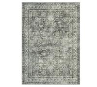 Garvee Tapis De Salon Lavable Antidérapant Moderne - Tapis Fin Doux en Laine Synthétique, Design Abstrait Neutre, pour Chambre Salle à Manger Bureau Chambre d’Enfant