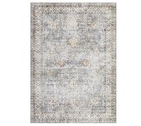 Garvee Tapis De Salon Lavable Antidérapant Moderne - Tapis Fin Doux en Laine Synthétique, Design Abstrait Neutre, pour Chambre Salle à Manger Bureau Chambre d’Enfant