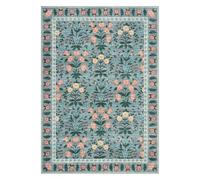 Garvee Tapis de Salon Moderne Moderne Crème 140x205 cm - Effet Velours Doux, Lavable en Machine, Poils Ras Design Minimaliste - Compatible Chauffage au Sol, Antidérapant et Confortable