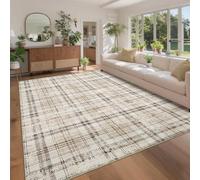 Garvee Tapis Décoratif Lavable en Machine - Tapis Moderne Plaid pour Salon Et Chambre - Antidérapant Résistant Aux Taches - pour Bureau Et Salle De Jeu