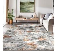 Garvee Tapis Moderne Abstrait 160x230 cm - Lavable, Anti-Dérapant, Doux pour Salon, Chambre, Salle à Manger, Bureau