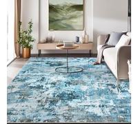 Garvee Tapis Moderne Abstrait 160x230 cm - Lavable, Anti-Dérapant, Doux pour Salon, Chambre, Salle à Manger, Bureau