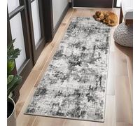 Garvee Tapis Moderne Abstrait 80x150 cm - Lavable, Anti-Dérapant, Doux pour Salon, Chambre, Salle à Manger, Bureau