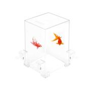 Garvee Tour d’aquarium en acrylique transparent - Réservoir à pression négative avec extension aérienne et auto-remplissage - Support décoratif moderne, observation facile - Spécification : Tour de