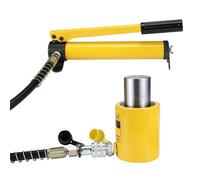 Garvee Vérin hydraulique 20T course 2" avec pompe manuelle CP-180 - Cylindre compact simple effet - Idéal levage industriel, manutention machines, construction navale - Capacité 400ml - Spécification