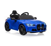 Garvee Voiture Électrique Enfant sous Licence BMW M4 avec Télécommandé, Véhicule Électrique 12V avec Vitesses 3 km/h, Klaxon, LED Et Musique, pour Enfants 3+ Ans