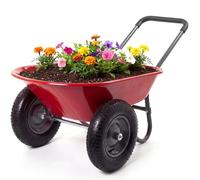 GarveeHome Brouette avec 2 Roues, Grande brouette de Jardin 272 kg