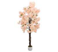 GarveeHome Cerisier Artificiel en Fleurs 120/150/180 cm | Plante Artificielle en Pot avec Fleurs | pour la Maison, Le Bureau et la décoration de Mariage | Arbre Artificiel Sakura