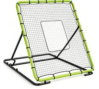 GarveeHome Filet de Rebond de Baseball 120 x 140 cm - Entraîneur de pitchback avec 3 Angles de Rebond pour Coups de Sol, Prises Droites et Hautes - pour entraînement Solo de Baseball et de Softball