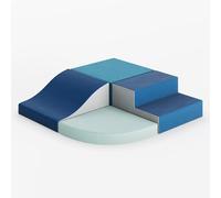 GarveeHome Lot de 6 Blocs de Construction géants en Mousse pour Enfants - en Cuir synthétique