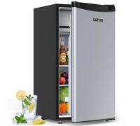 GarveeHome Mini réfrigérateur réfrigérateur 92 L avec refroidissement rapide dans la chambre de refroidissement, plage de température 0-18 °C, basse consommation, porte réversible, silencieux