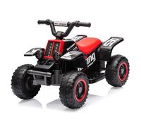GarveeHome Quad électrique pour Enfants 6 V, Voiture électrique pour Enfants avec LED et Musique, 1,8 km/h avec klaxon, démarrage à Un Bouton, Longue portée, ATV pour Enfants de Plus de 3 Ans