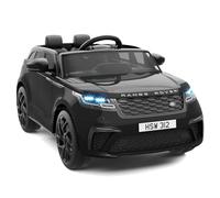 GarveeHome Voiture Électrique Enfant 12V, Licence Land Rover, Télécommande Parentale, Bluetooth MP3, Siège 2 Places - Enfants 3 Ans Et +, Schwarz