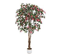 GarveeLife Bougainvillier Artificiel en Pot, 120/160/180 cm, Plante Artificielle avec Fleurs colorées, décoration intérieure sans Entretien pour Appartement, Bureau et hôtel