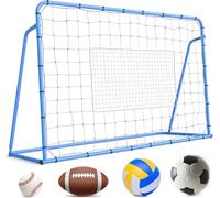 GarveeLife Filet de Rebond de Baseball, Angle réglable, avec Objectif, Outil d'entraînement de Lancer et de Terrain pour Le Softball, Le Football, Le Volley-Ball (184 x 77 x 123 cm)