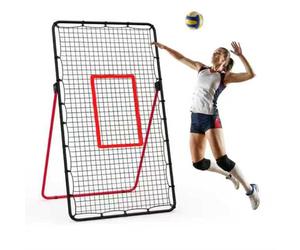 GarveeLife Filet de Rebond réglable de 213 x 121 cm avec Zone de Rebond pour Volley-Ball, Lacrosse, Baseball, Volley-Ball, équipement d'entraînement pour Le Jardin, l'arrière-Cour, Les Exercices de