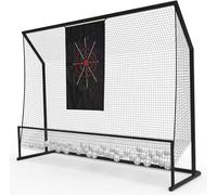 GarveeLife Filet d'entraînement de Golf 304 x 228 cm avec cibles, Filet de Frappe et de Chipping pour intérieur/extérieur, Filet d'entraînement Portable avec Suspension