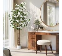 GarveeLife Osmanthus - Arbre à Fleurs artificielles parfumées en Pot - 120/150/180 cm - pour Balcon, Salon et Bureau - Décoration d'intérieur Facile d'entretien