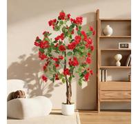 GarveeLife Osmanthus - Arbre à Fleurs artificielles parfumées en Pot - 120/150/180 cm - pour Balcon, Salon et Bureau - Décoration d'intérieur Facile d'entretien