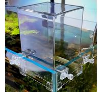GarveeLife Tour d'Aquarium Inversé en Acrylique Transparent Réservoir à Pression Négative Remplissage Automatique Design Suspendu Plus d’Espace d’Activité Circulation d’Oxygène -