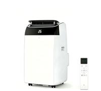 GarveeMore Climatiseur Mobile 10000 BTU (2,9 kW) A+ Silencieux 51 dB, 3-en-1 Refroidisseur, Ventilateur & Déshumidificateur, Kit Fenêtre Inclus, Télécommande, Minuterie 24h, pour 35-42 m²