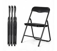 GarveeMore Ensemble Table et chaises Enfant Pliantes - Table carrée rembourrée + 4 chaises capitonnées - Cadre Acier Portable, Gain de Place - pour Repas, Jeux, Lecture - Rose, 1 Table + 4 chaises