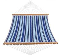 GarveeMore Hamac Double matelassé 350x200cm Bois Barre