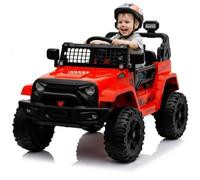 GarveeMore Voiture Électrique Enfant 12V 4.5AH BDM-0922-G2 Double Moteur 35W Télécommande 2.4G Amortisseurs 4 Roues Ceinture De Sécurité LED Musique Bluetooth Multicolore