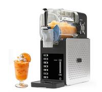 GarveeTech Sorbetière slush 200 W avec auto-nettoyage et 5 programmes - Réservoir de 1,9 l pour cocktails, milkshakes, maintien au frais 12 h, bac de récupération de 400 ml - Idéal pour la maison